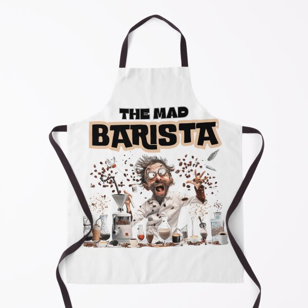 Item preview, The MAD BARISTA Coffee Shop  designed and sold by NikoDeeko.