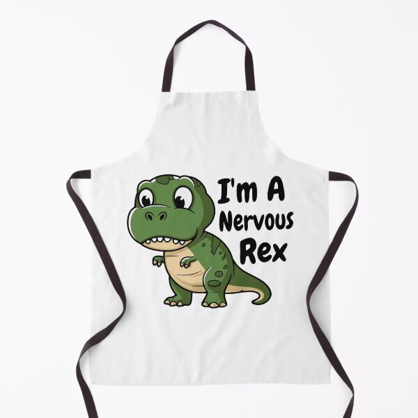 Item preview, I'm A Nervous Rex! Cute Dinosaur Pun designed and sold by PMCreative.