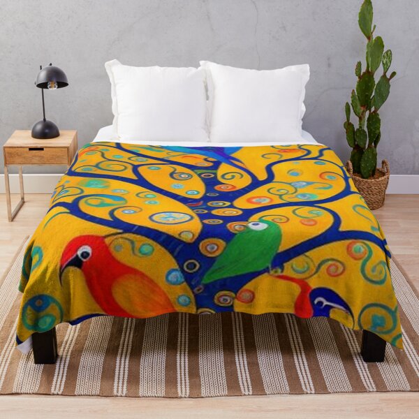 Item preview, Abstract Exotic Birds Art designed and sold by TheDarkWardrobe.