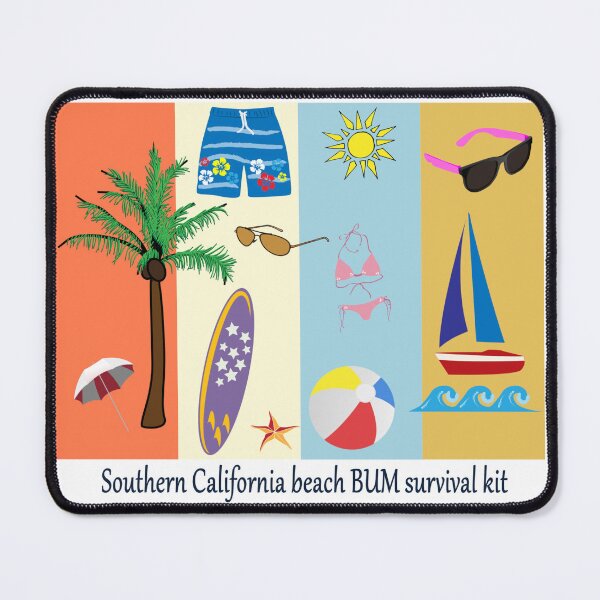 Item preview, Southern California beach bum designed and sold by RAMIRELLI.