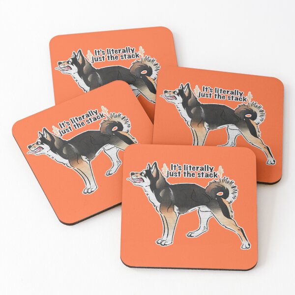 Item preview, It’s literally just the stack (Hanako the Mutt) designed and sold by Sparklepupfaeri.