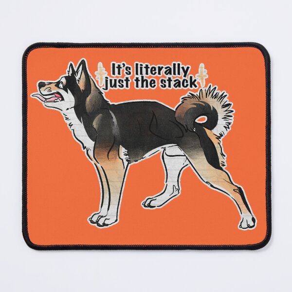 Item preview, It’s literally just the stack (Hanako the Mutt) designed and sold by Sparklepupfaeri.