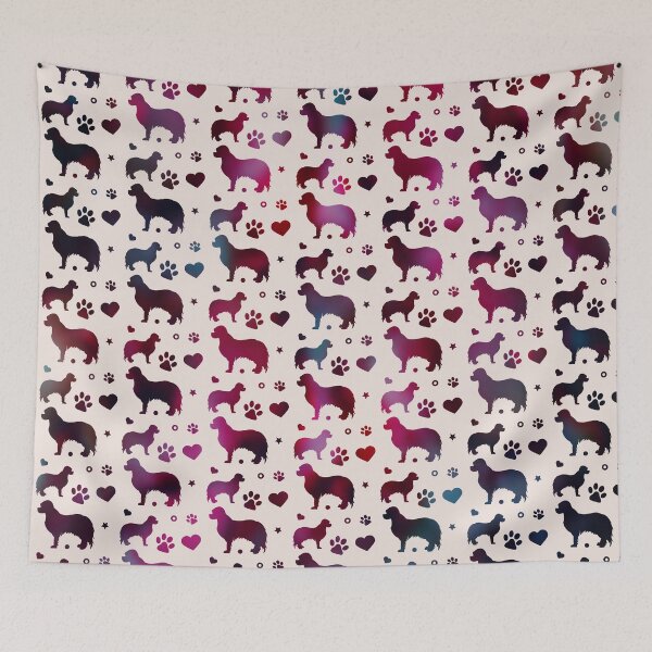Item preview, Cavalier King Charles pattern designed and sold by k9printart.