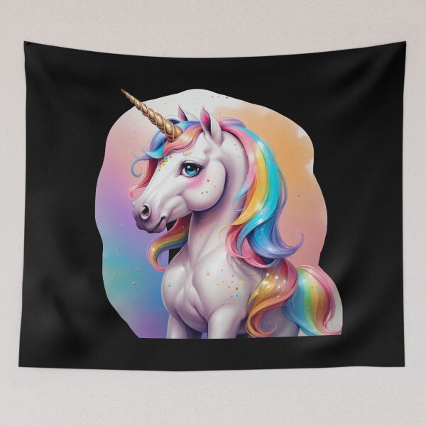 Item preview, Unicorn Fluffy designed and sold by AliyahDemirci.