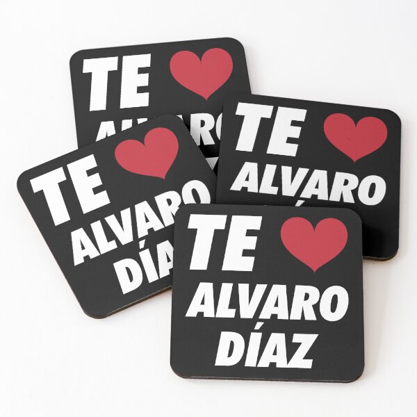 Item preview, I LOVE <3 ALVARO DÍAZ (white) designed and sold by brizzle321d.