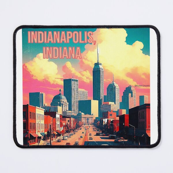 Item preview, Visiting State Capitals - Indianapolis, Indiana designed and sold by It's By Shan.