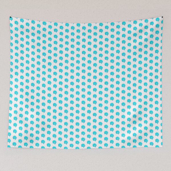 Item preview, Blue Worm on a String designed and sold by STICKERS by Abigail Rachele.