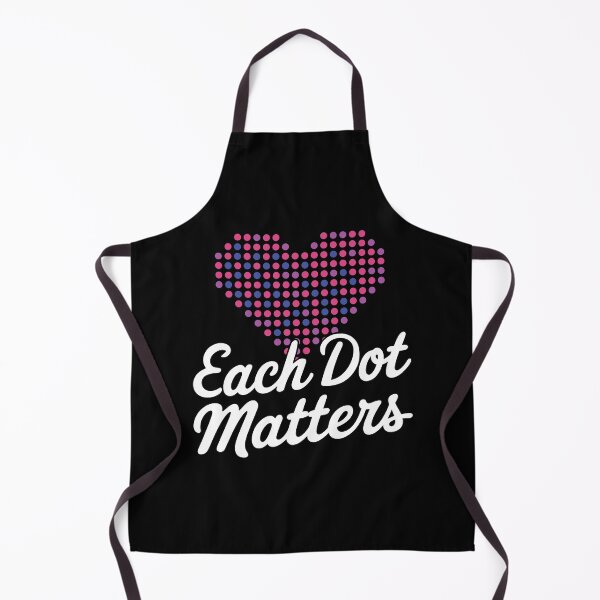 Item preview, Each Dot Matters Colorful Inspirational Design designed and sold by Inspire-DuDe.