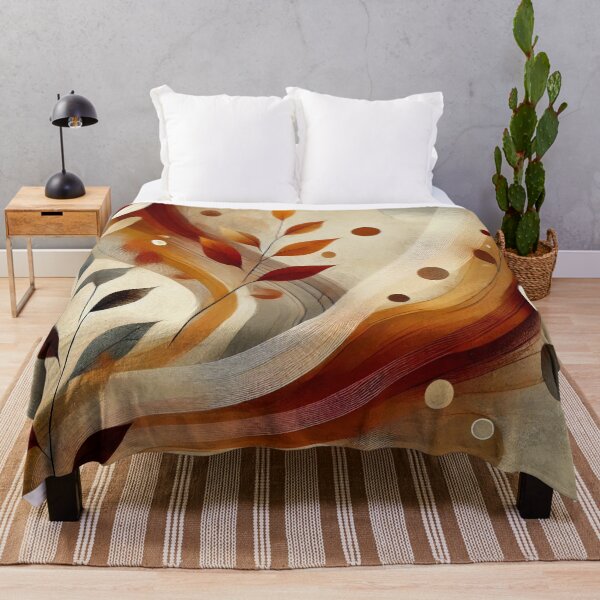 Item preview, Fall abstract leaves in the wind designed and sold by ValerieStOnge.