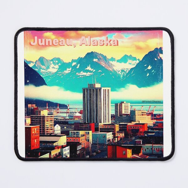 Item preview, Visiting State Capitals - Juneau, Alaska designed and sold by Red Studios.
