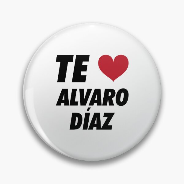 Item preview, I LOVE <3 ALVARO DÍAZ (black) designed and sold by brizzle321d.