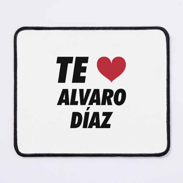 Item preview, I LOVE <3 ALVARO DÍAZ (black) designed and sold by brizzle321d.