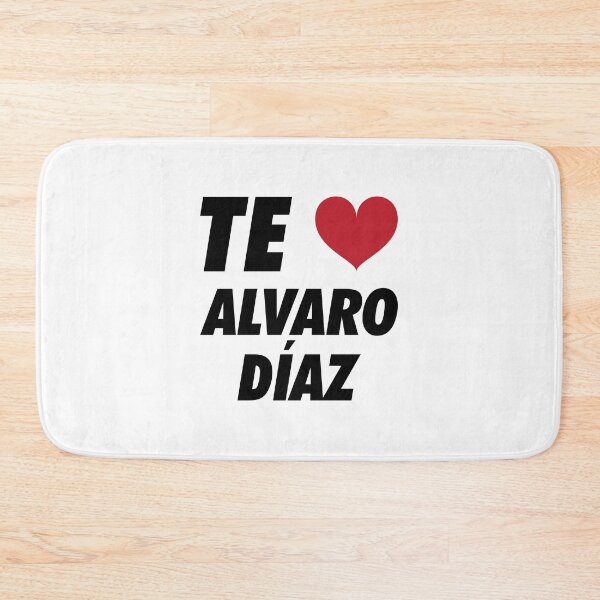 Item preview, I LOVE <3 ALVARO DÍAZ (black) designed and sold by brizzle321d.
