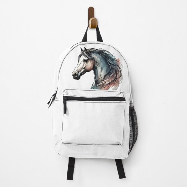 Item preview, Majestic Horse Portrait in Watercolor Effect designed and sold by CreationbyNiki.
