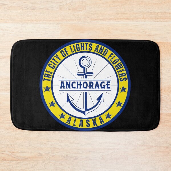 Item preview, Anchorage The City of Lights and Flowers designed and sold by GediaPrints.