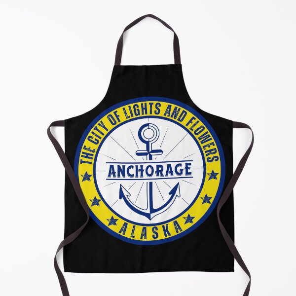 Item preview, Anchorage The City of Lights and Flowers designed and sold by GediaPrints.