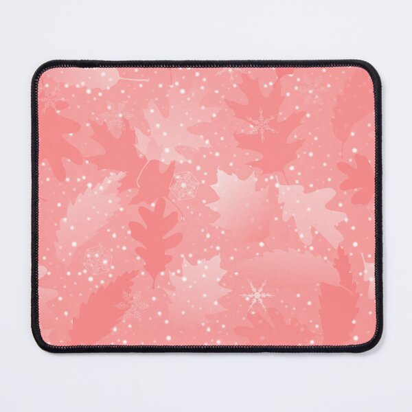 Item preview, Swirling Leaves in Snow at Night Blush designed and sold by Art in My Loft.