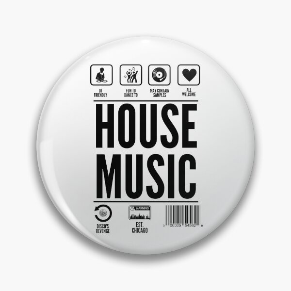 Item preview, HOUSE MUSIC  - Product Info (Black) designed and sold by Discothreadz.