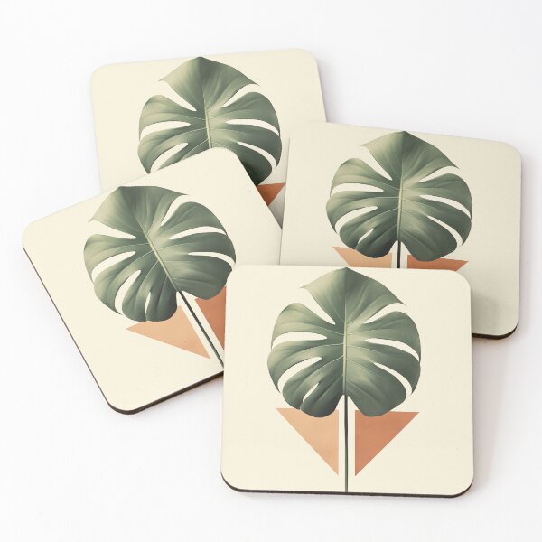 Item preview, Tropical leaves in a modern style. Floral art. designed and sold by GiriaGallery.