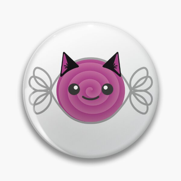 Item preview, Smiling Swirlie Black Cat designed and sold by WhimsicalJello.