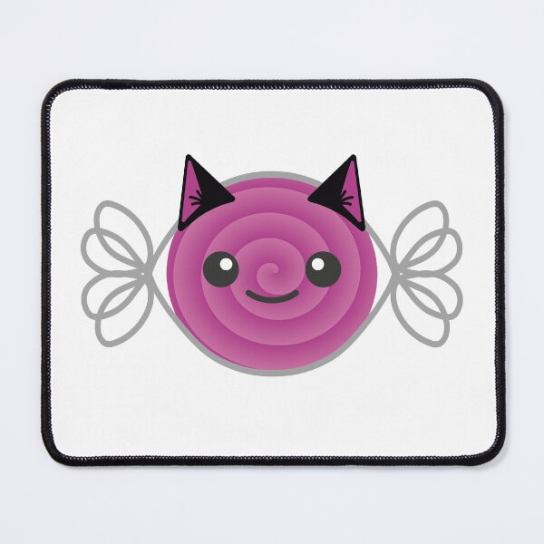 Item preview, Smiling Swirlie Black Cat designed and sold by WhimsicalJello.