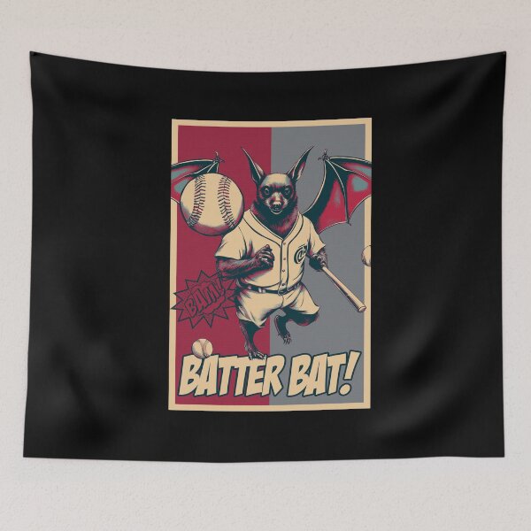 Item preview, Batter Bat Funny Baseball Bat HOPE designed and sold by TrueArtsStore.