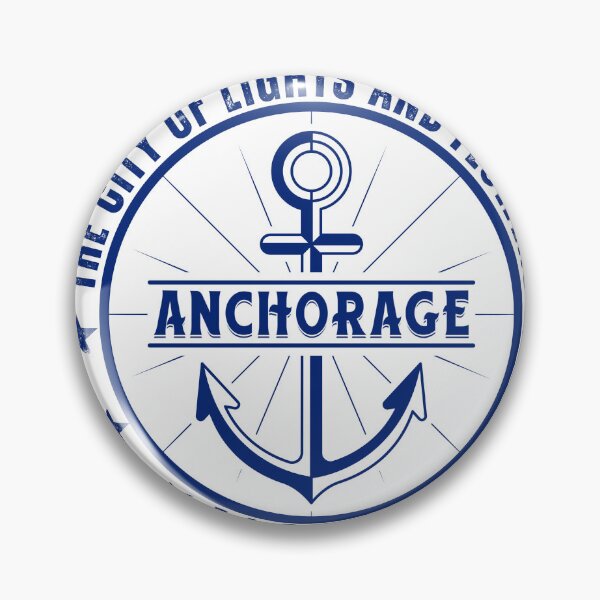 Item preview, Anchorage Alaska |The City of Lights and Flowers designed and sold by GediaPrints.