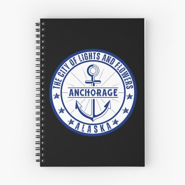 Item preview, Anchorage Alaska |The City of Lights and Flowers designed and sold by GediaPrints.