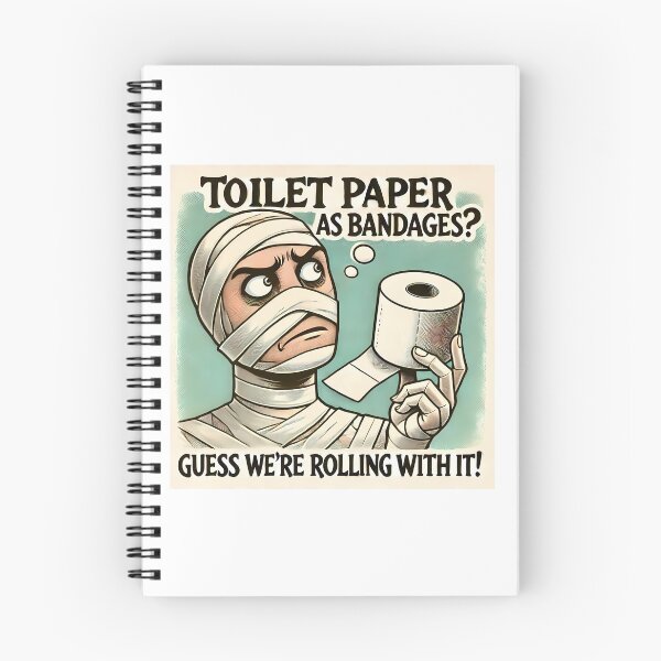 Item preview, Rolling with It Mummy’s Toilet Paper Dilemma designed and sold by NatureStyle555.