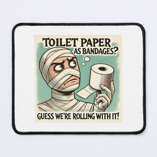 Item preview, Rolling with It Mummy’s Toilet Paper Dilemma designed and sold by NatureStyle555.