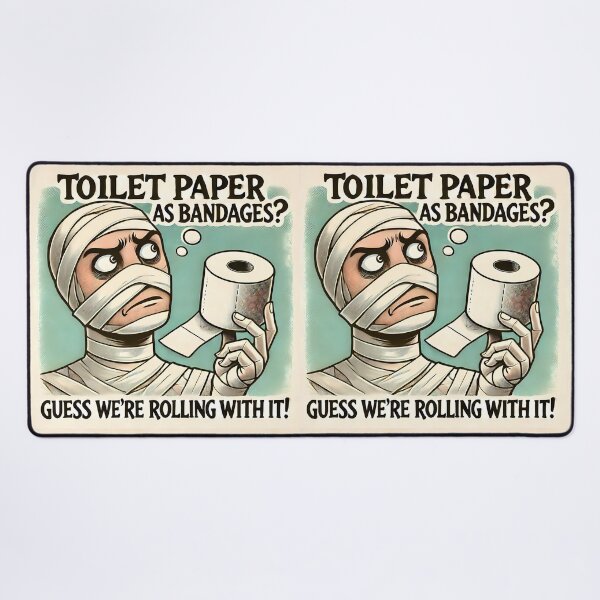 Item preview, Rolling with It Mummy’s Toilet Paper Dilemma designed and sold by NatureStyle555.
