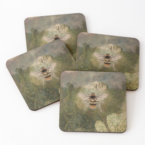 Item preview, Bee Insect Nature Pollinator Honeybee designed and sold by SoulscapeStudio.