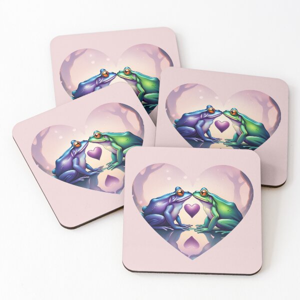 Item preview, Frogs in love. designed and sold by NextDoorToMe.