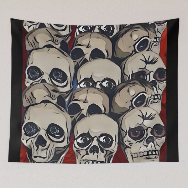 Item preview, Spooky Skulls designed and sold by Infernal Machines.