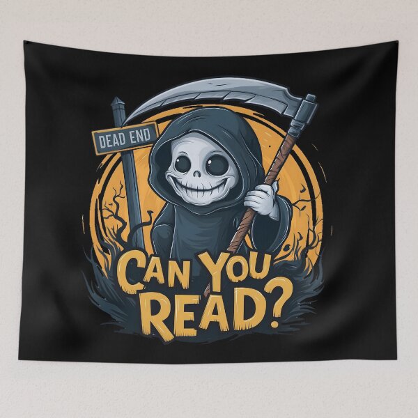 Item preview, Funny Grim Reaper Joke designed and sold by PlanetMarker.