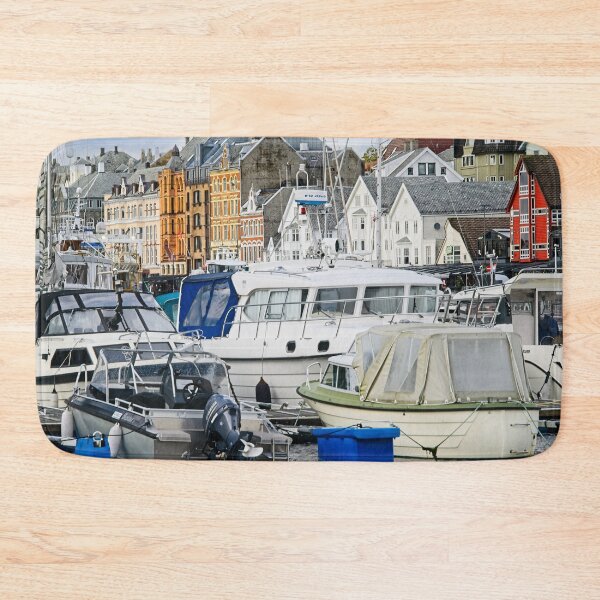 Item preview, Haugesund Harbour Cityscape Norway  designed and sold by Martyn R Arnold Fine Art Nature & Landscape Photography.