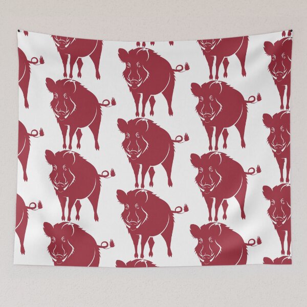 Item preview, Red Razorback designed and sold by Spike The Punch Design Co..