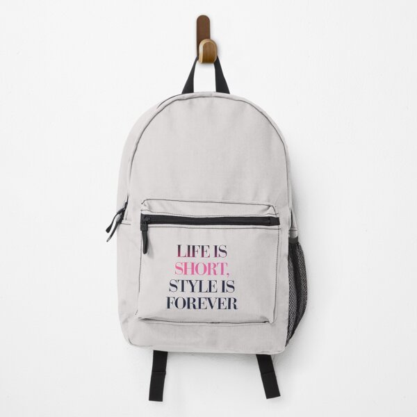 Item preview, Life is short style is forever designed and sold by Newhyperion.