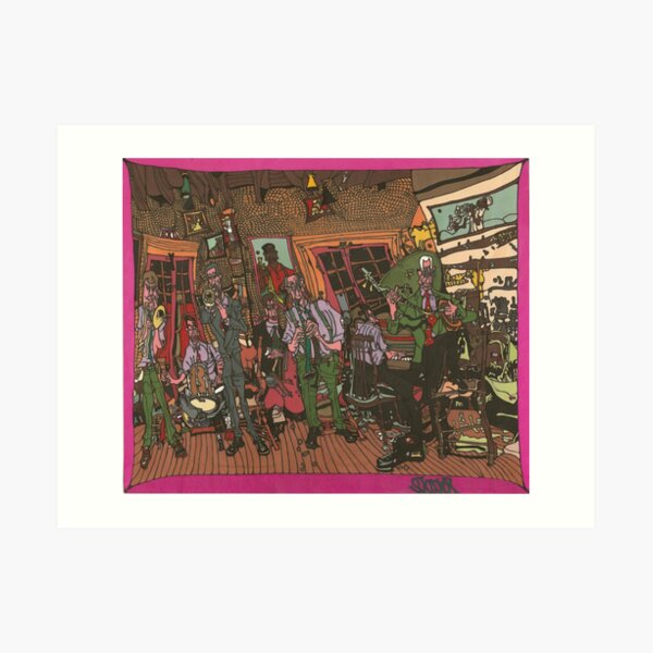 Preservation Hall Jazz Band Art Print