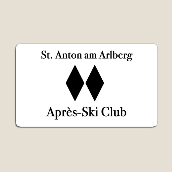 Item preview, St. Anton am Arlberg Apres Ski Club (Black) designed and sold by DanburySkiClub.