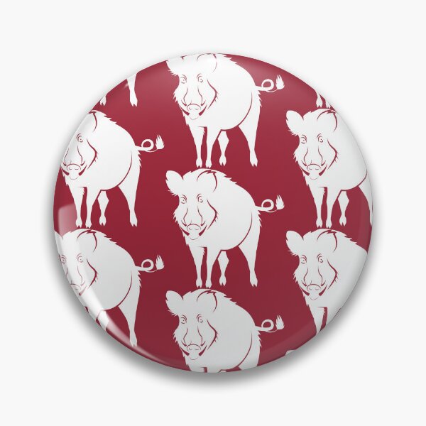 Item preview, White Razorback designed and sold by Spike The Punch Design Co..