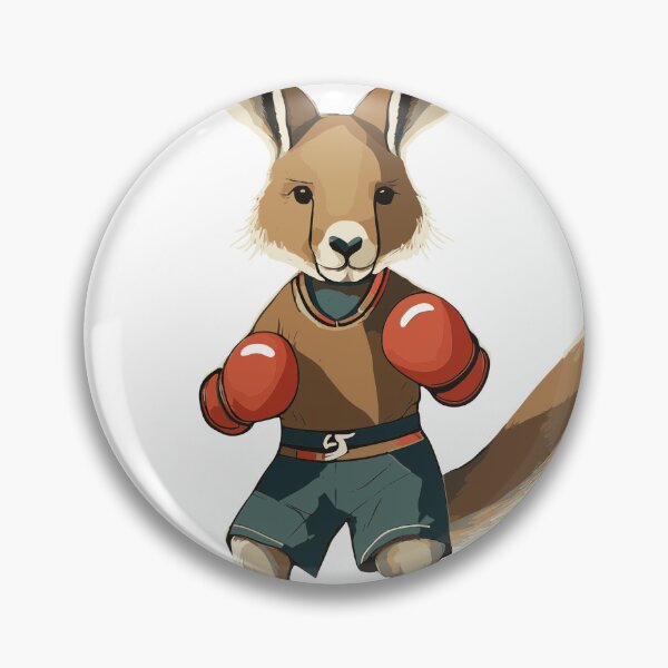 Item preview, Canguro con guantes de boxeo – El campeón de boxeo designed and sold by BysonDesigns.