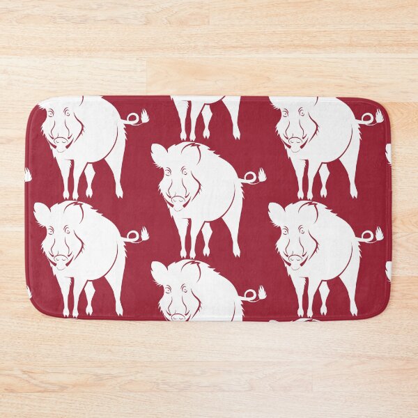 Item preview, White Razorback designed and sold by Spike The Punch Design Co..