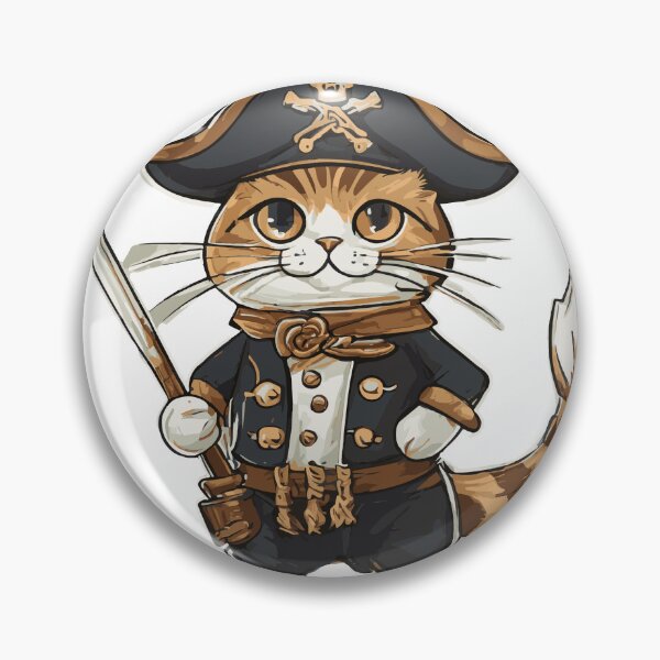 Item preview, Cat as a pirate – privateer on four paws designed and sold by BysonDesigns.