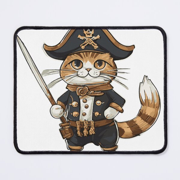 Item preview, Cat as a pirate – privateer on four paws designed and sold by BysonDesigns.
