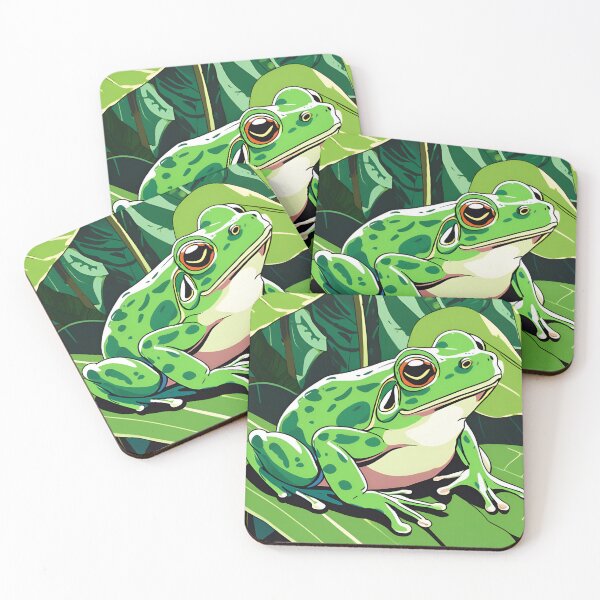 Item preview, relaxing frog  designed and sold by Comfymuffin.