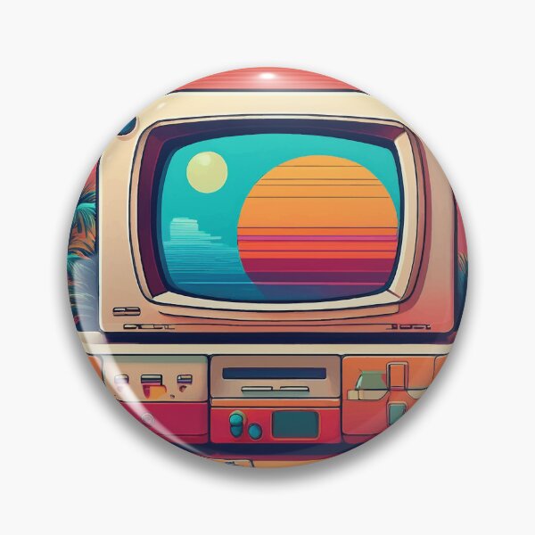 Item preview, Retro game console in 80s style designed and sold by BysonDesigns.