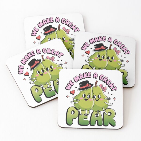 Item preview, We make a great pear - Pear pun - Pear love - Cute pear - Lovely pear designed and sold by JansenGS.
