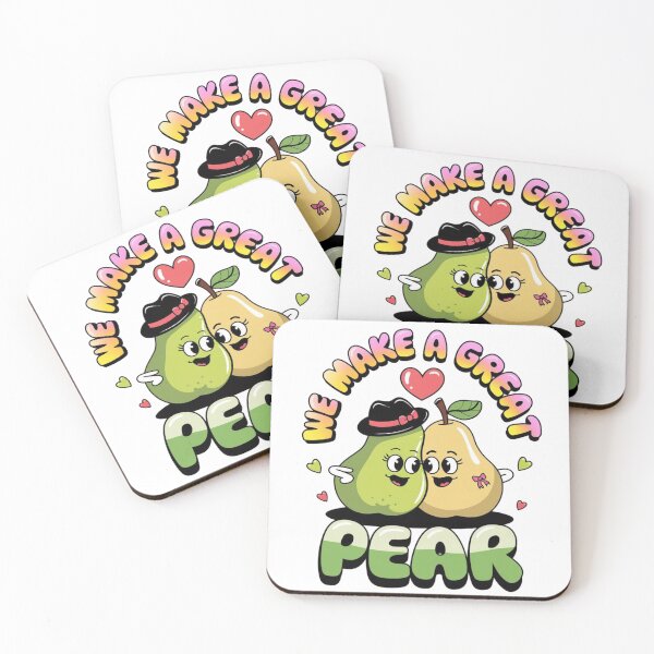 Item preview, We make a great pear - Pear pun - Pear love - Cute pear - Lovely pear designed and sold by JansenGS.