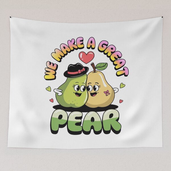 Item preview, We make a great pear - Pear pun - Pear love - Cute pear - Lovely pear designed and sold by JansenGS.